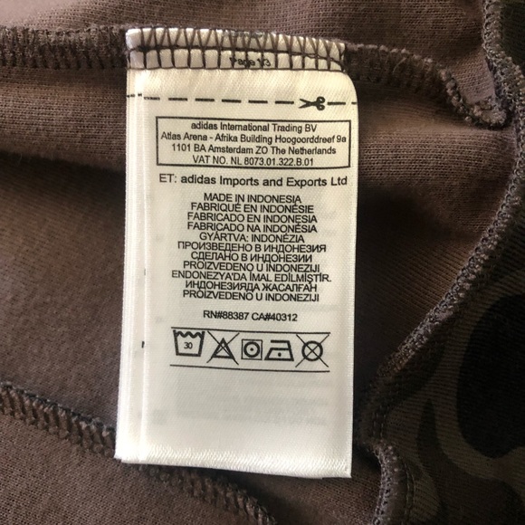 Adidas Men’s Camouflage Track Jacket - Picture 4 of 4